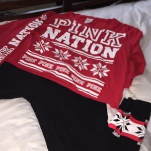 Winter pink set❤️❤️❤️